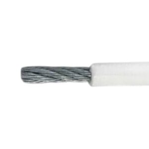 Trosas dengtas PVC baltu plastiku 7x7
